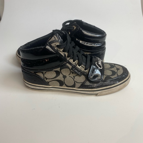 Coach Mistie High Top Sneakers - Picture 7 of 8